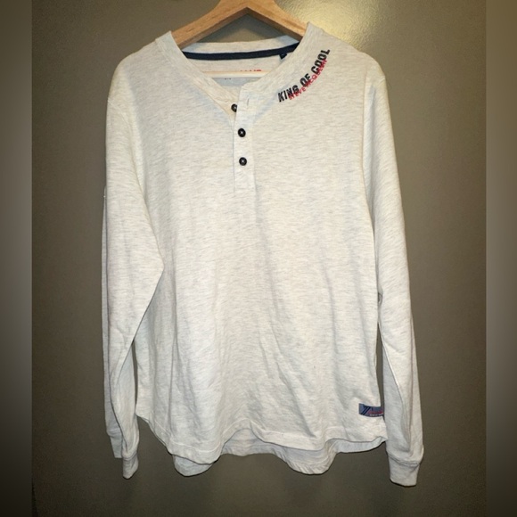 Le Mans Steve McQueen Henley T-Shirt - Picture 5 of 5